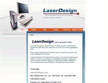 Tablet Screenshot of laserdesign.com.br