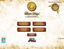 Tablet Screenshot of laserdesign.com.ar
